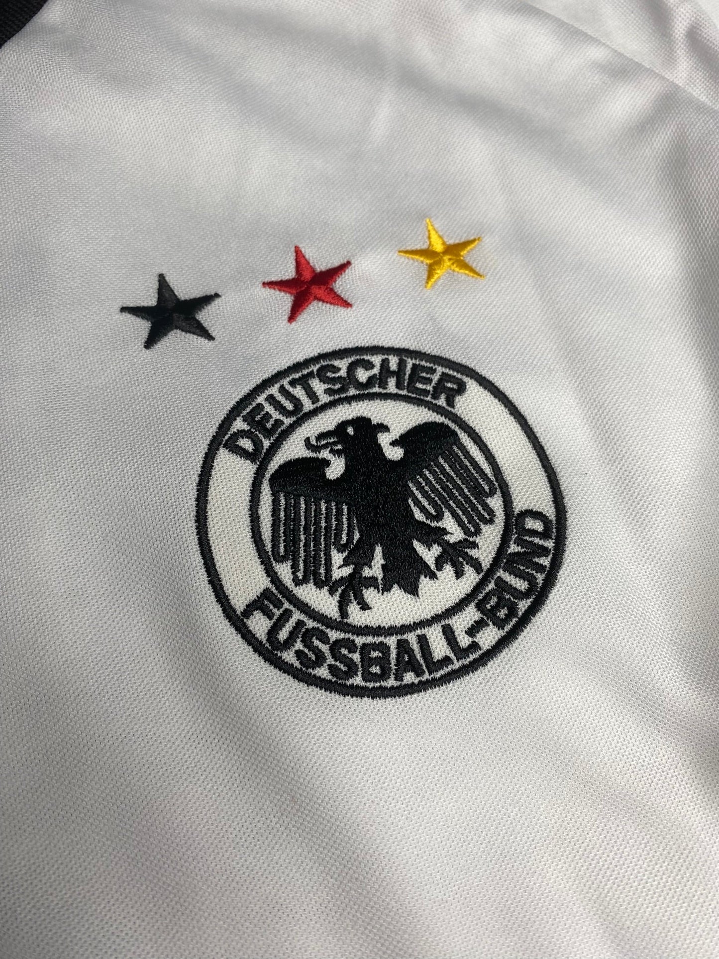 Germany's home jersey for the 2002 World Cup. Dietmar Hamann.
