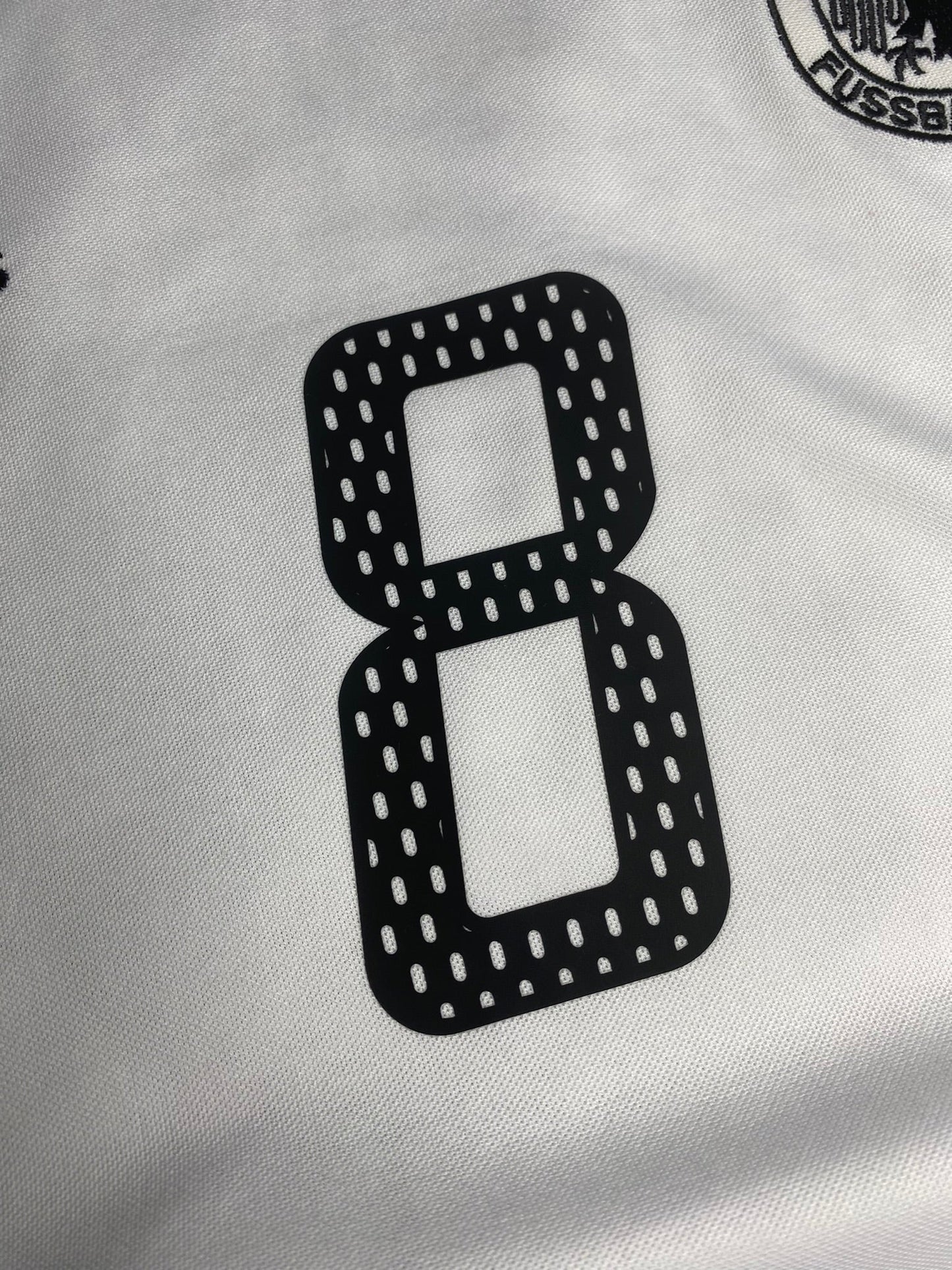 Germany's home jersey for the 2002 World Cup. Dietmar Hamann.