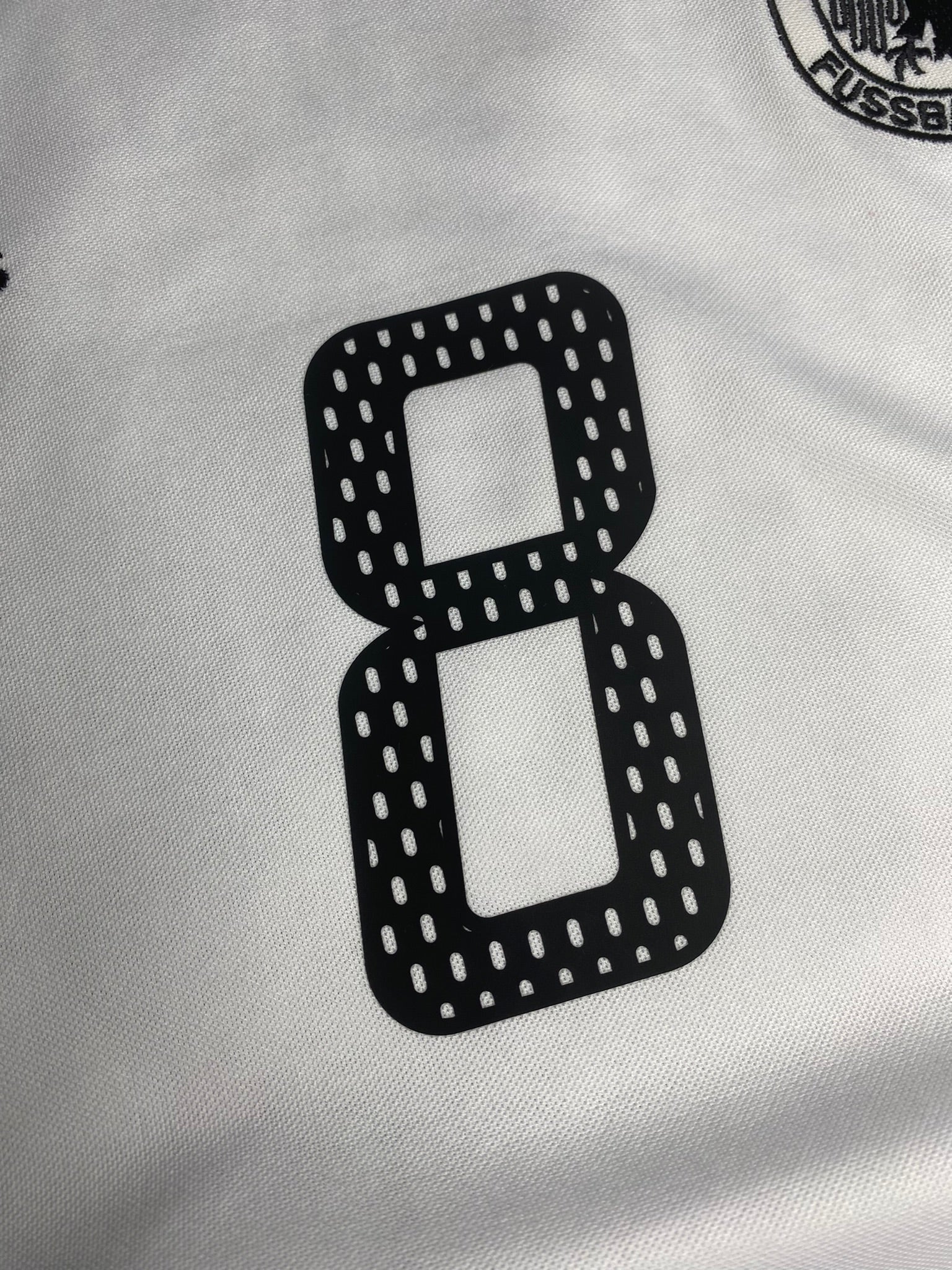Germany's home jersey for the 2002 World Cup. Dietmar Hamann.