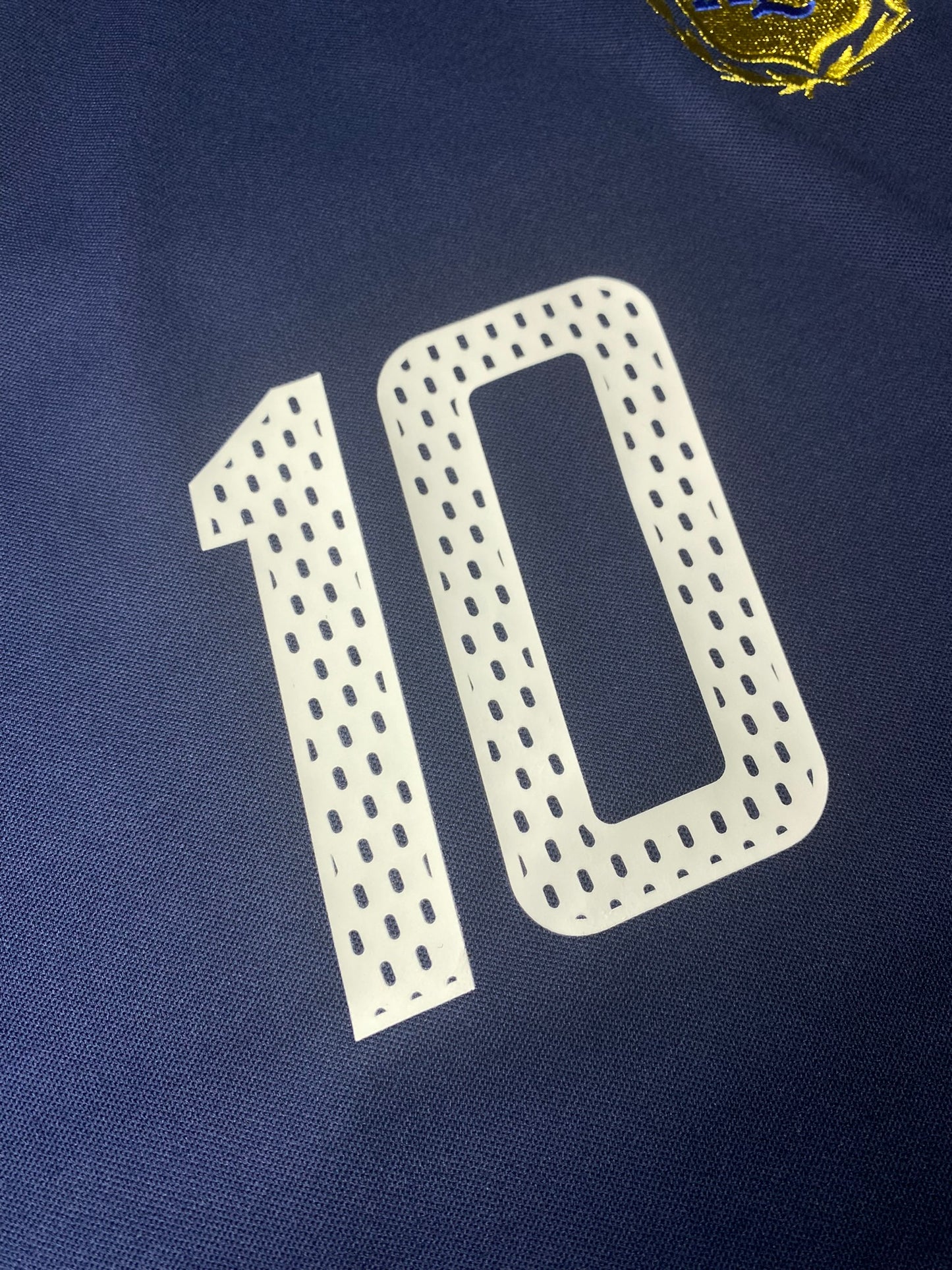 Argentina's away jersey for the 2002 World Cup. Ariel Arnaldo Ortega
