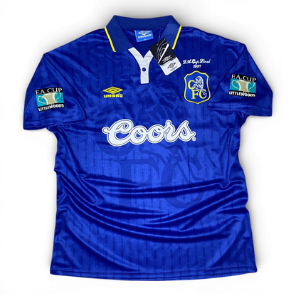 Chelsea home jersey. Season 95/97. Gianluca Vialli