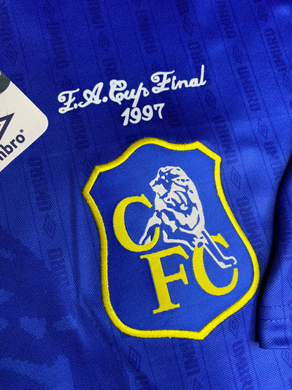 Chelsea home jersey. Season 95/97. Gianluca Vialli