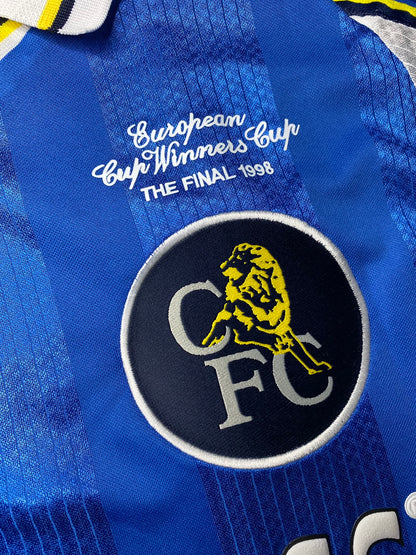 Chelsea home ECWC final jersey. Season 97/98. Gianfranco Zola.