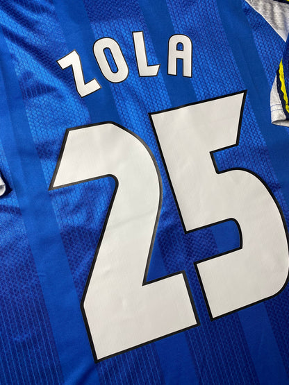 Chelsea home ECWC final jersey. Season 97/98. Gianfranco Zola.