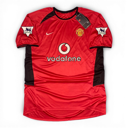 Manchester United home jersey. Season 02/03. Juan Sebastian Veron.