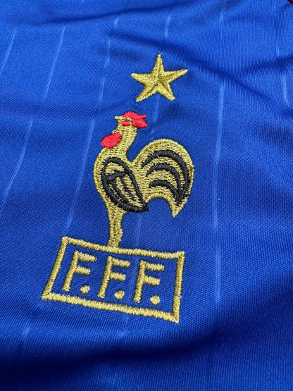 France's home jersey for the 2006 World Cup. Zinedine Zidane.