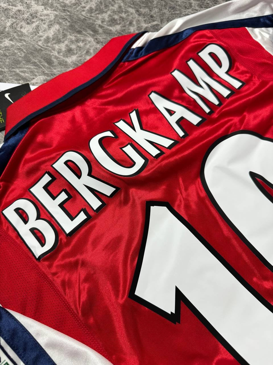 Arsenal home jersey. Season 99/00. Dennis Bergkamp