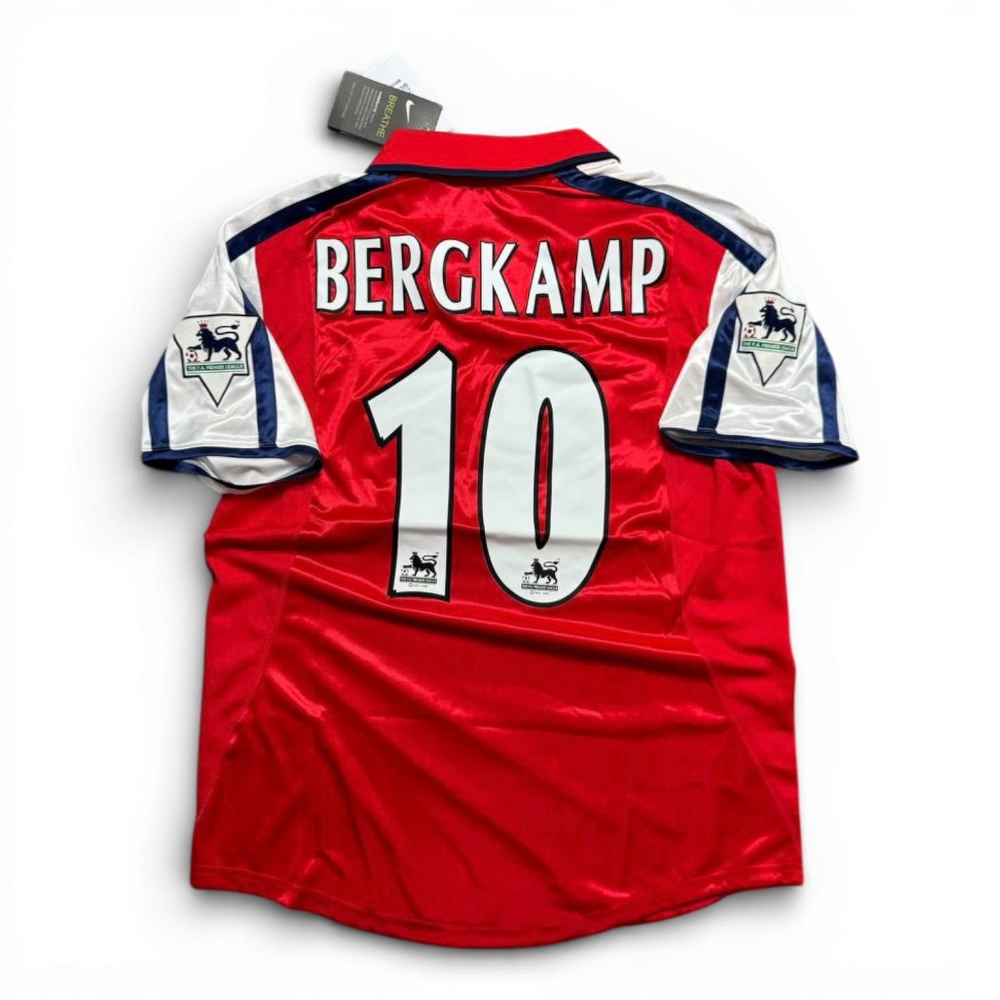 Arsenal home jersey. Season 99/00. Dennis Bergkamp