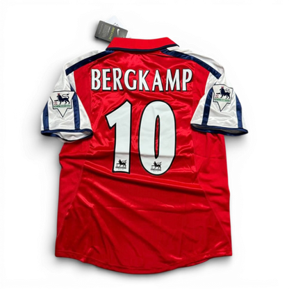 Arsenal home jersey. Season 99/00. Dennis Bergkamp