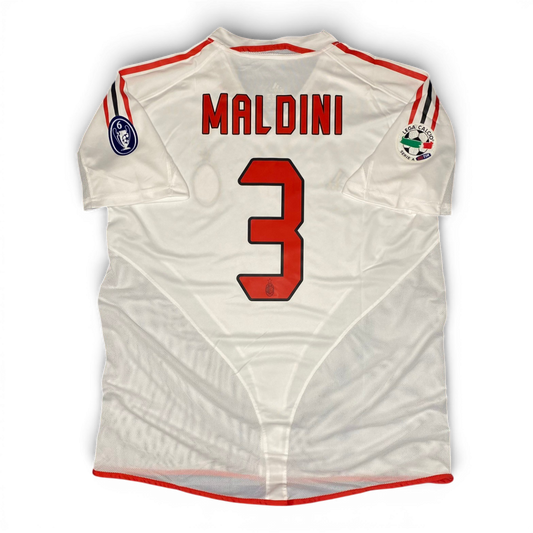 AC Milan's away jersey. Season 04/05. Paolo Maldini.