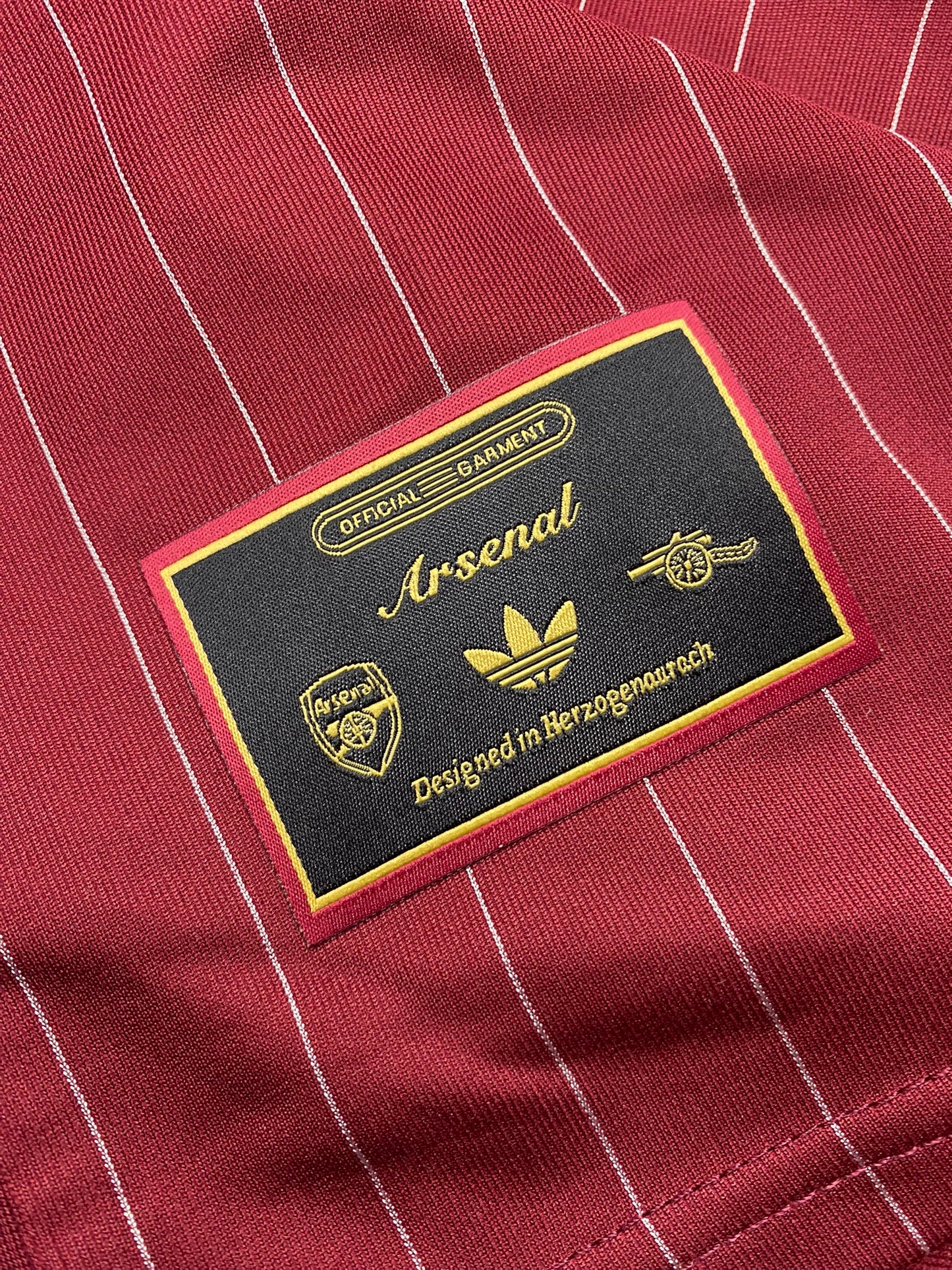 Custom Arsenal Adidas Terrace Icons Thierry Henry T-shirt