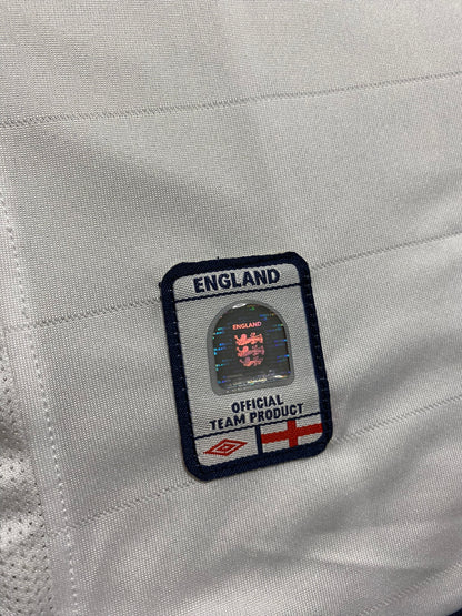 England's home jersey for EURO 2004. Steven Gerrard.