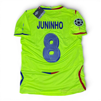 Olimpique Lyon third jersey. Season 08/09. Juninho Pernambucano