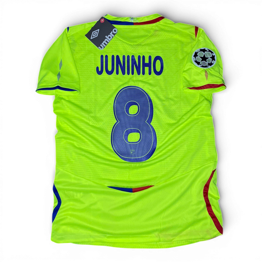 Olimpique Lyon third jersey. Season 08/09. Juninho Pernambucano