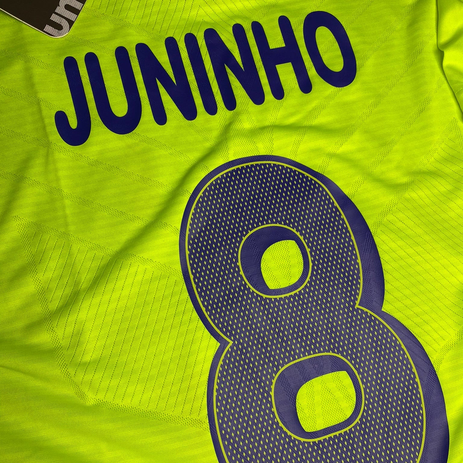 Olimpique Lyon third jersey. Season 08/09. Juninho Pernambucano