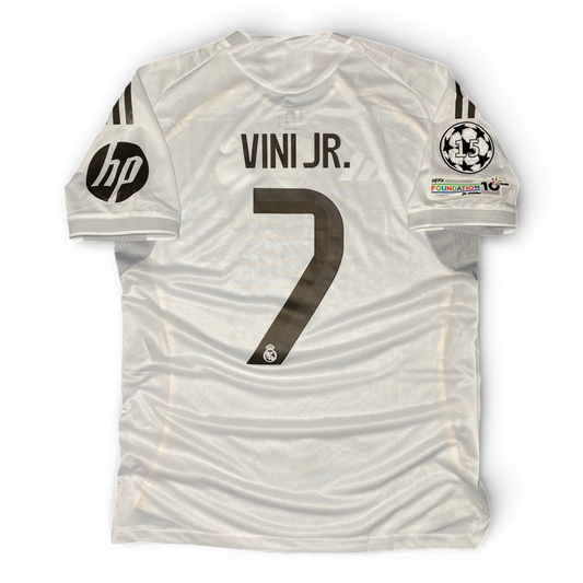 Real Madrid home jersey. Season 25/26. Vinicius Junior.