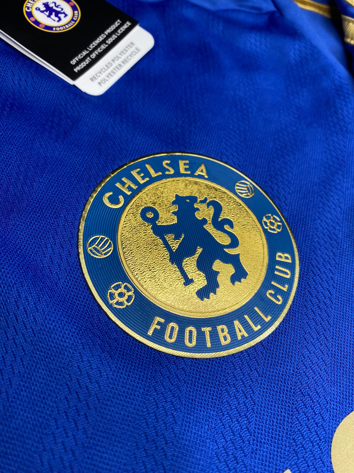 Chelsea home jersey for the 2013 Europa League final. Eden Hazard.