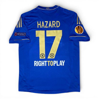 Chelsea home jersey for the 2013 Europa League final. Eden Hazard.