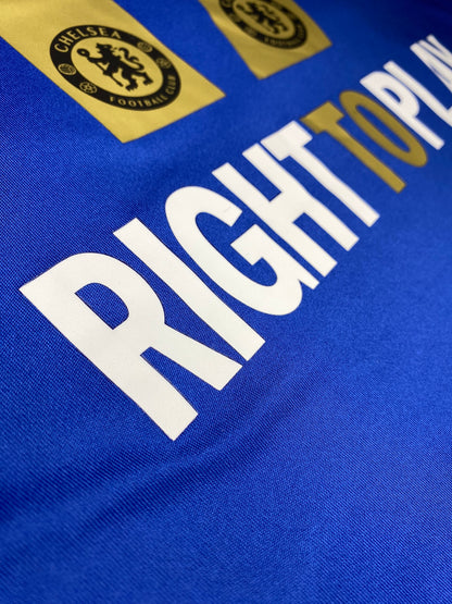 Chelsea home jersey for the 2013 Europa League final. Eden Hazard.