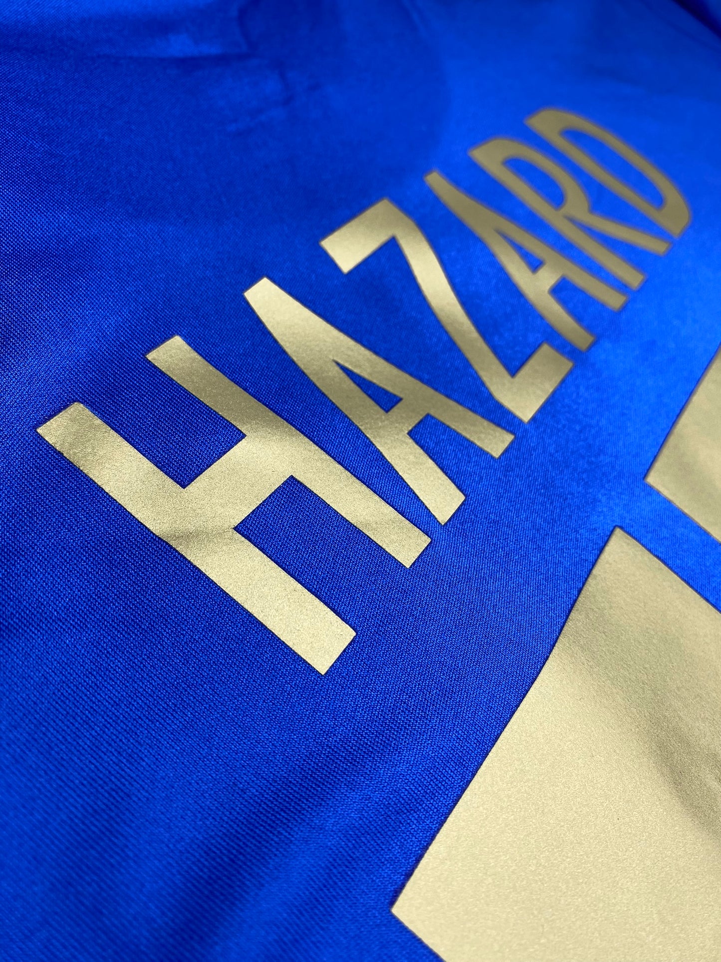 Chelsea home jersey for the 2013 Europa League final. Eden Hazard.