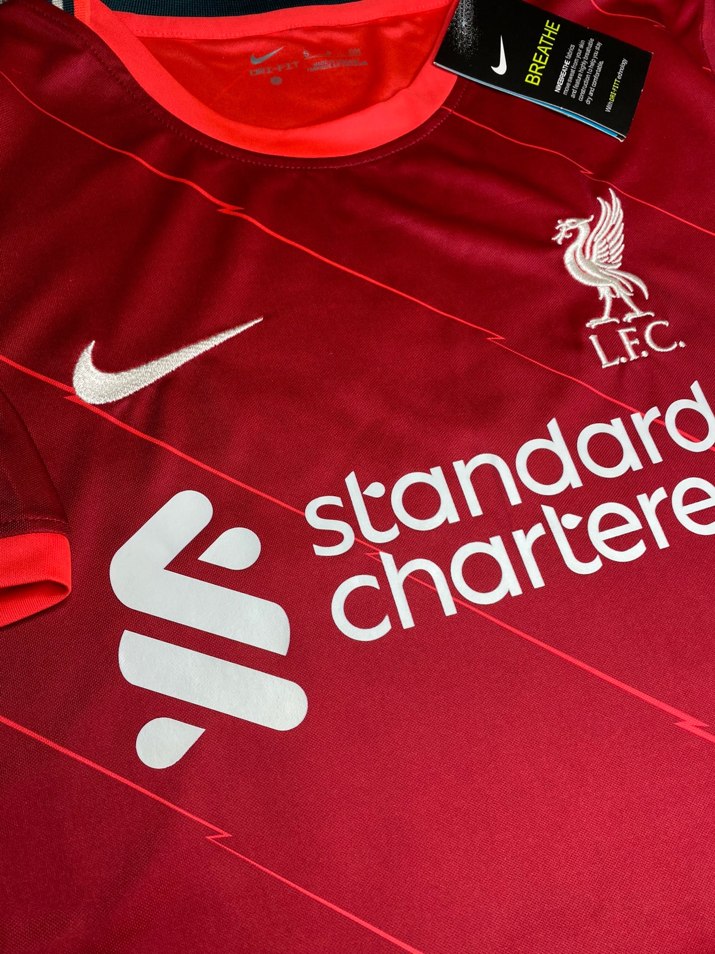 Liverpool home jersey. Season 21/22. Diogo Jota.