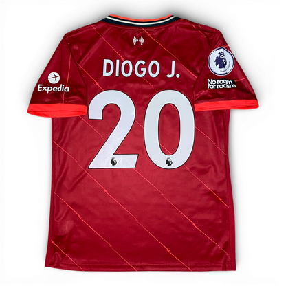 Liverpool home jersey. Season 21/22. Diogo Jota.