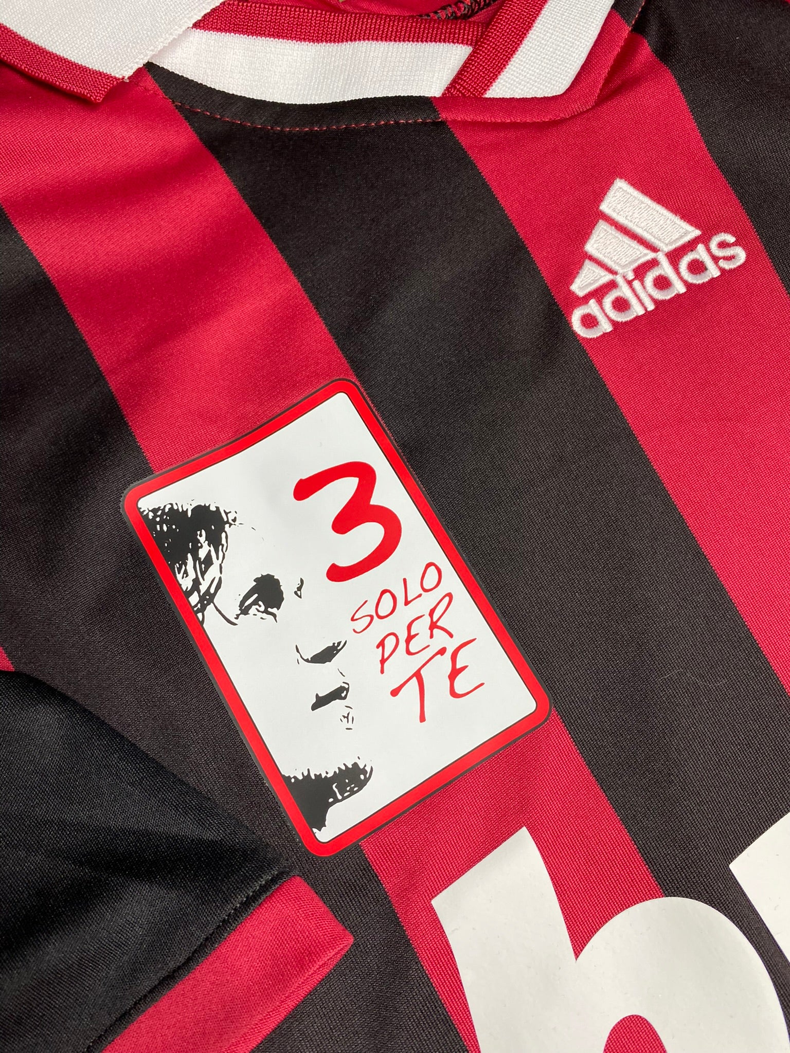 AC Milan home jersey for Paolo Maldini's farewell match. Season 09/10.