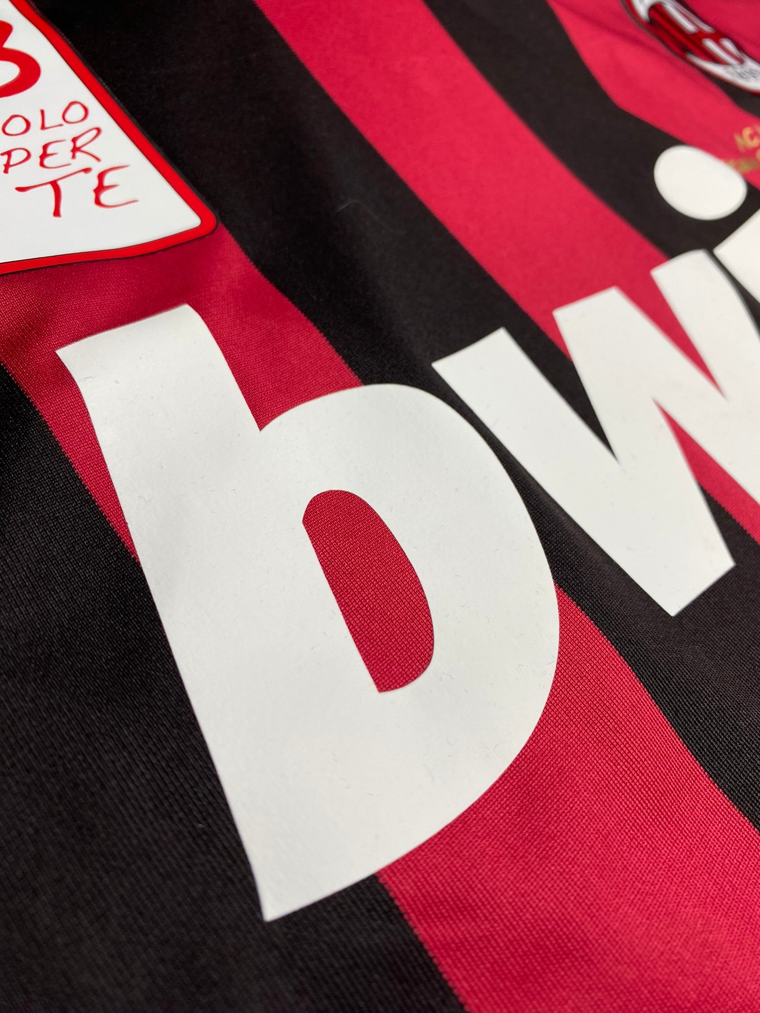 AC Milan home jersey for Paolo Maldini's farewell match. Season 09/10.