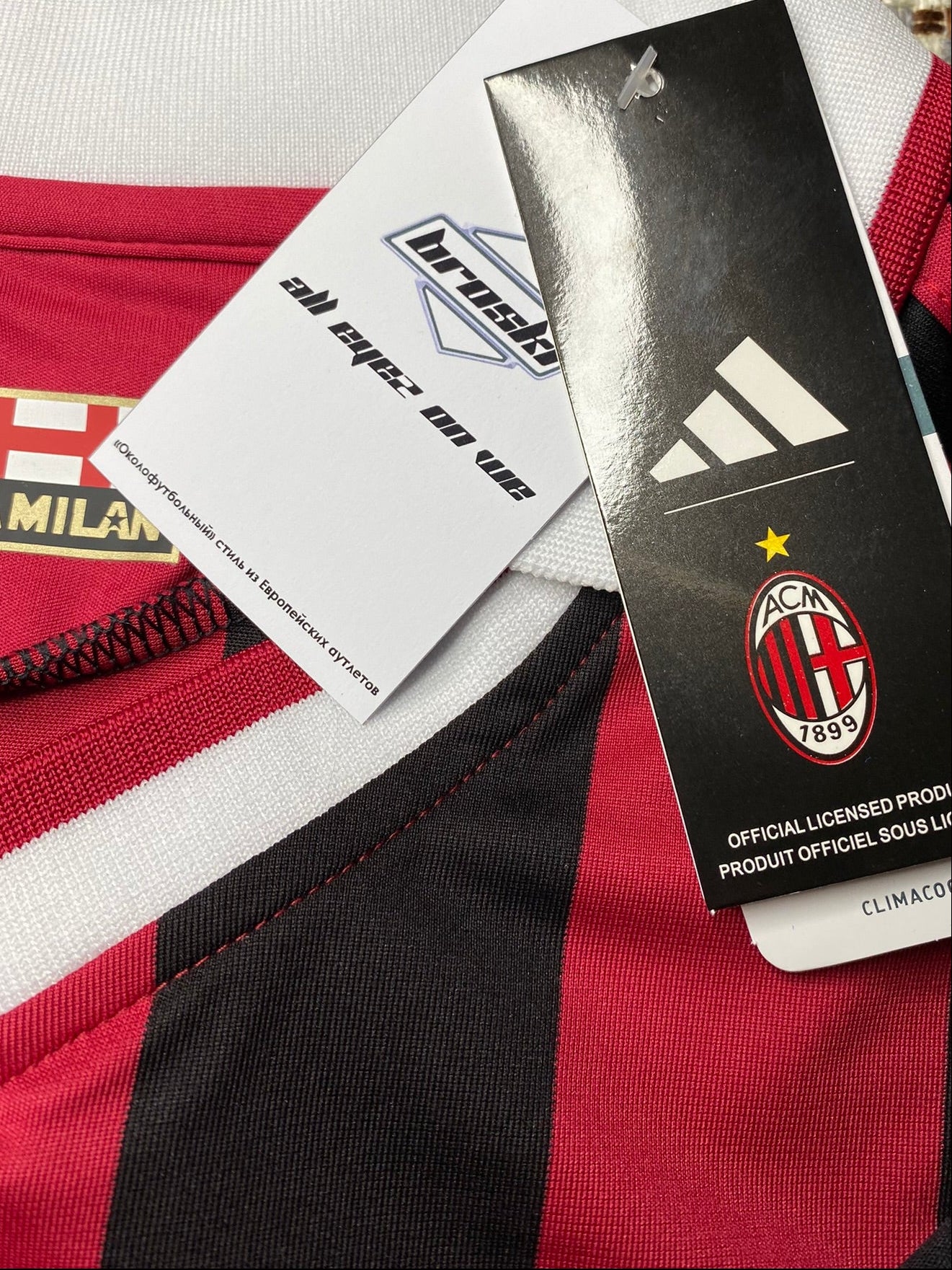 AC Milan home jersey for Paolo Maldini's farewell match. Season 09/10.