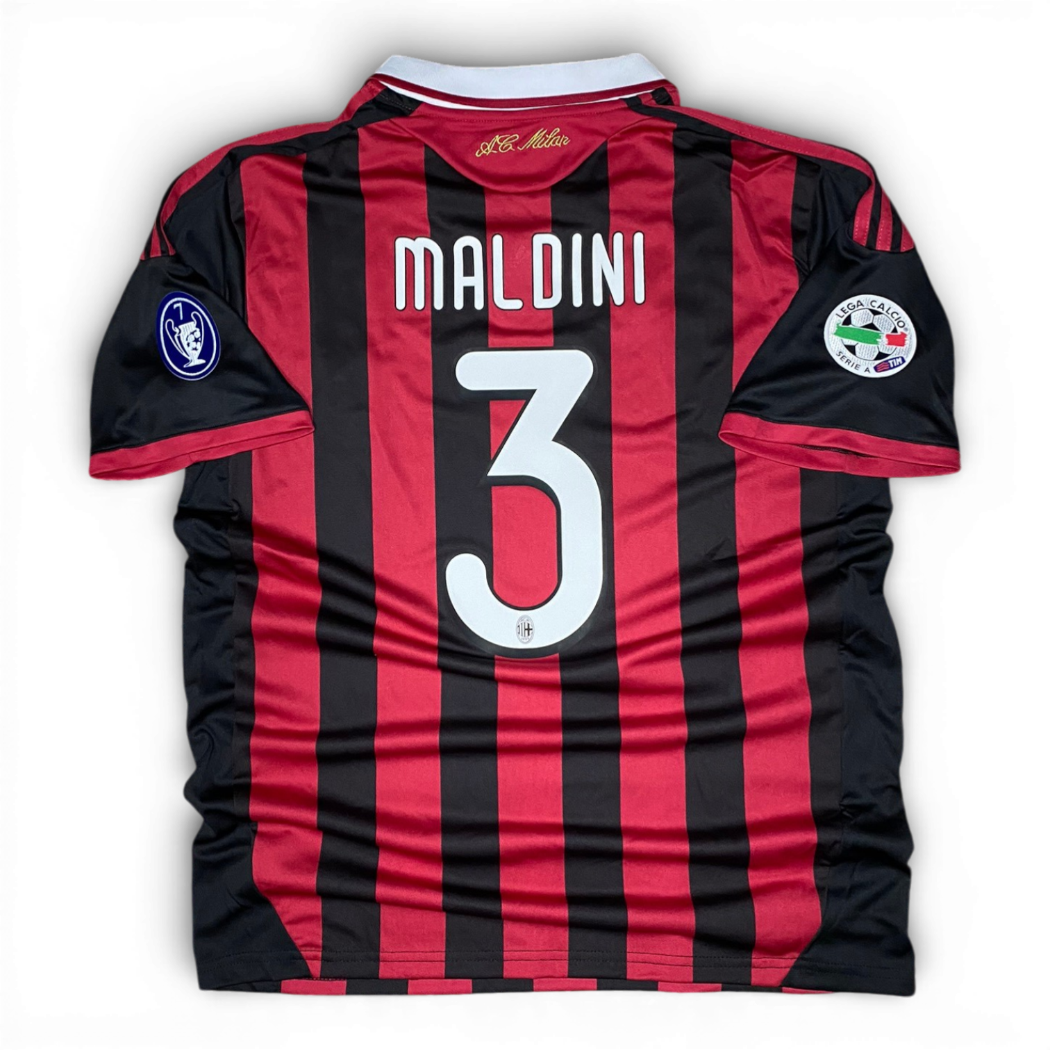 AC Milan home jersey for Paolo Maldini's farewell match. Season 09/10.