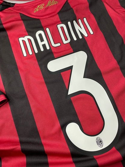 AC Milan home jersey for Paolo Maldini's farewell match. Season 09/10.