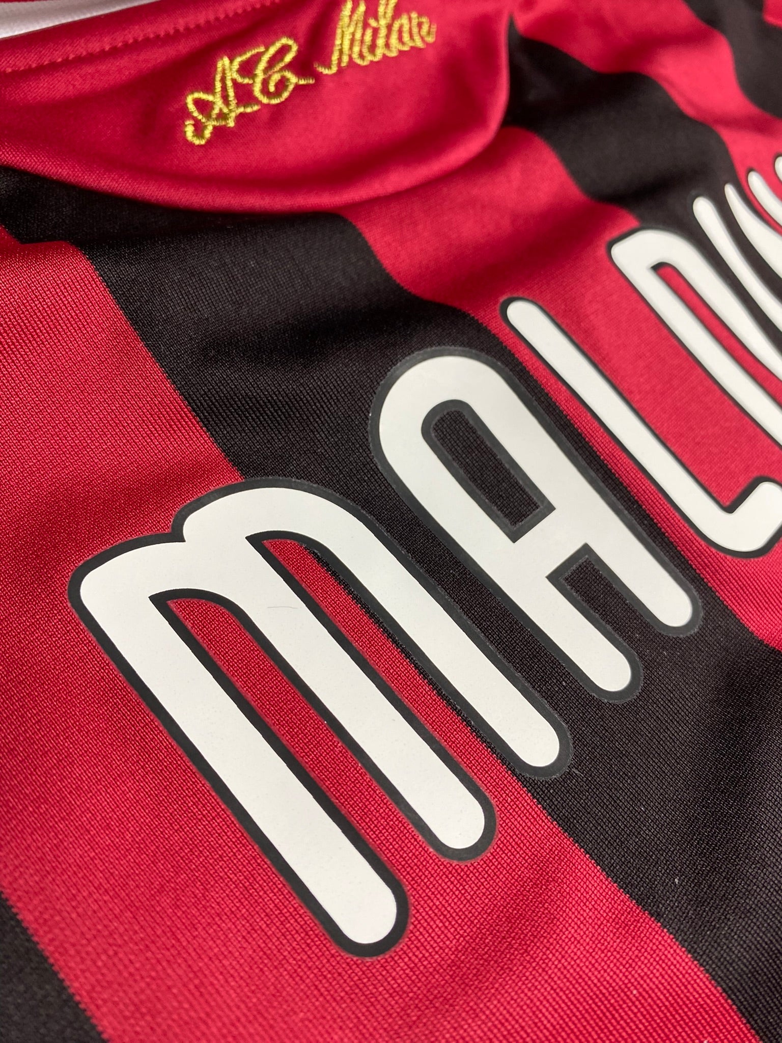 AC Milan home jersey for Paolo Maldini's farewell match. Season 09/10.
