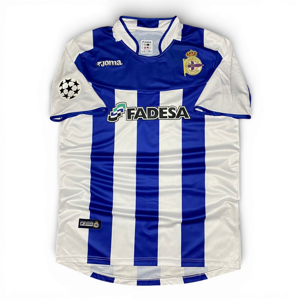 Deportivo La Coruna home jersey. Season 03/04. Diego Tristan.