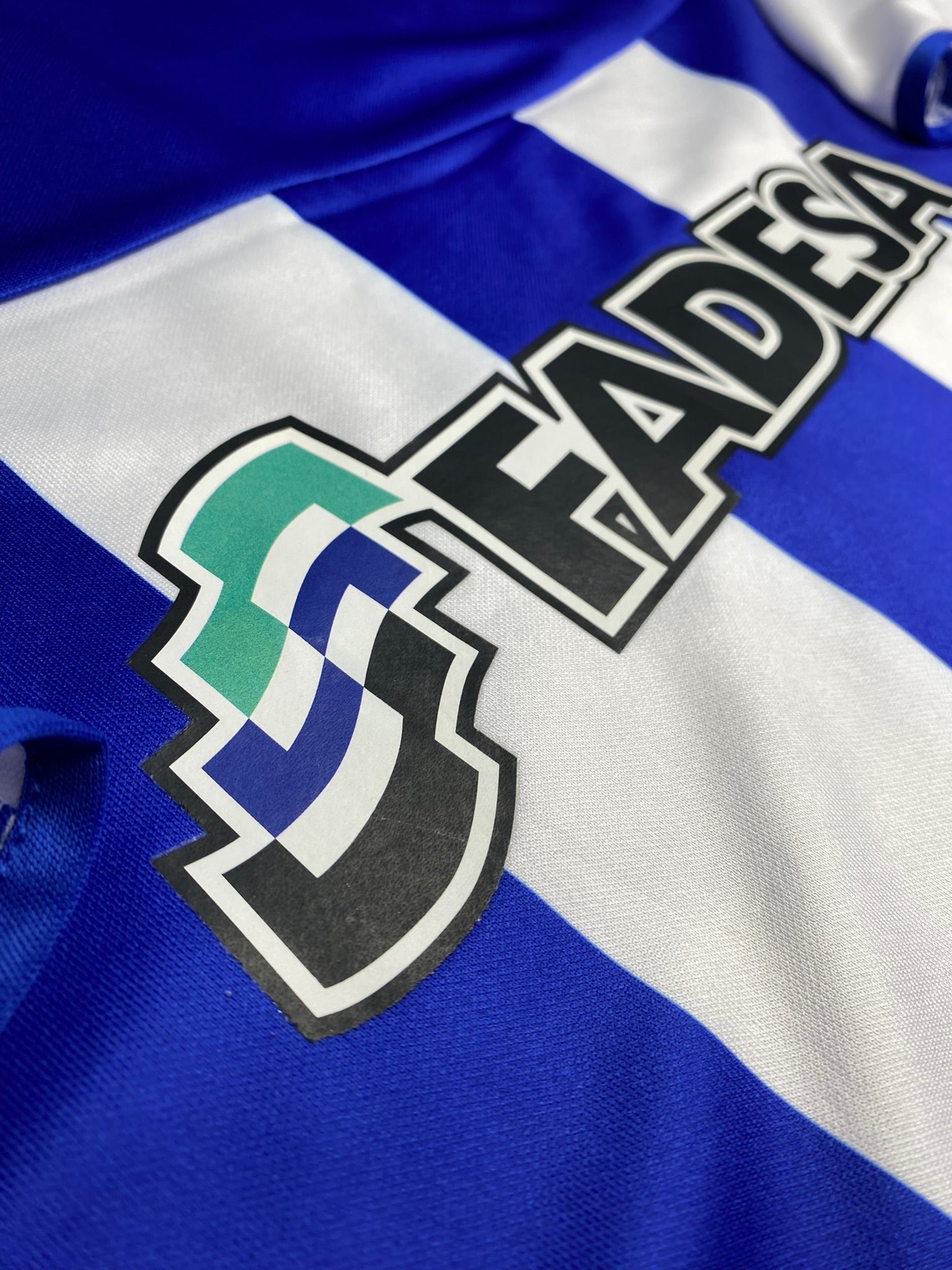Deportivo La Coruna home jersey. Season 03/04. Diego Tristan.