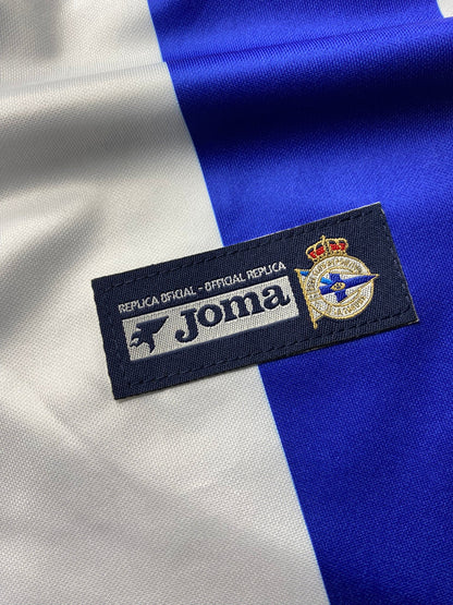 Deportivo La Coruna home jersey. Season 03/04. Diego Tristan.