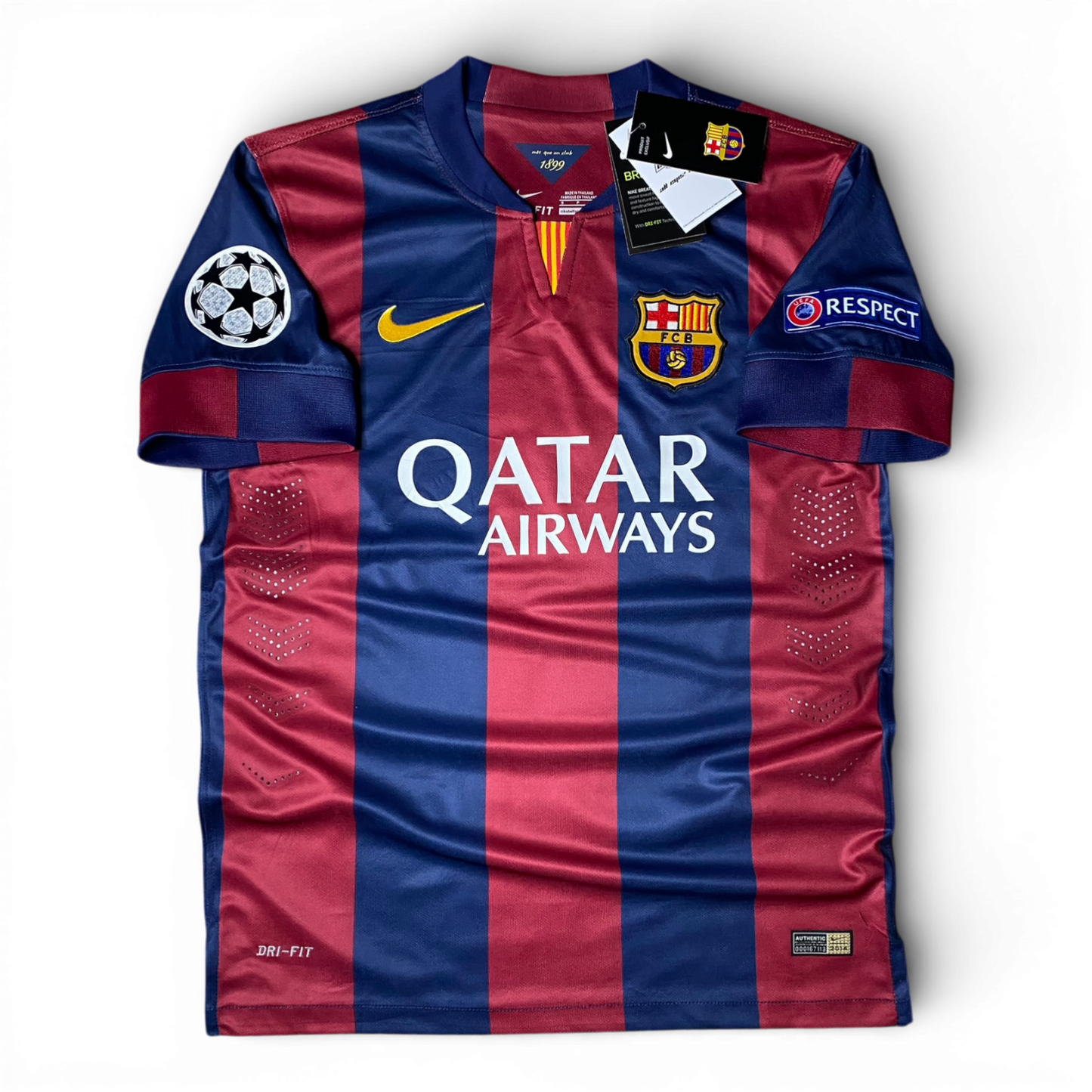 Barcelona home jersey. Season 14/15. Neymar da Silva Santos Junior.