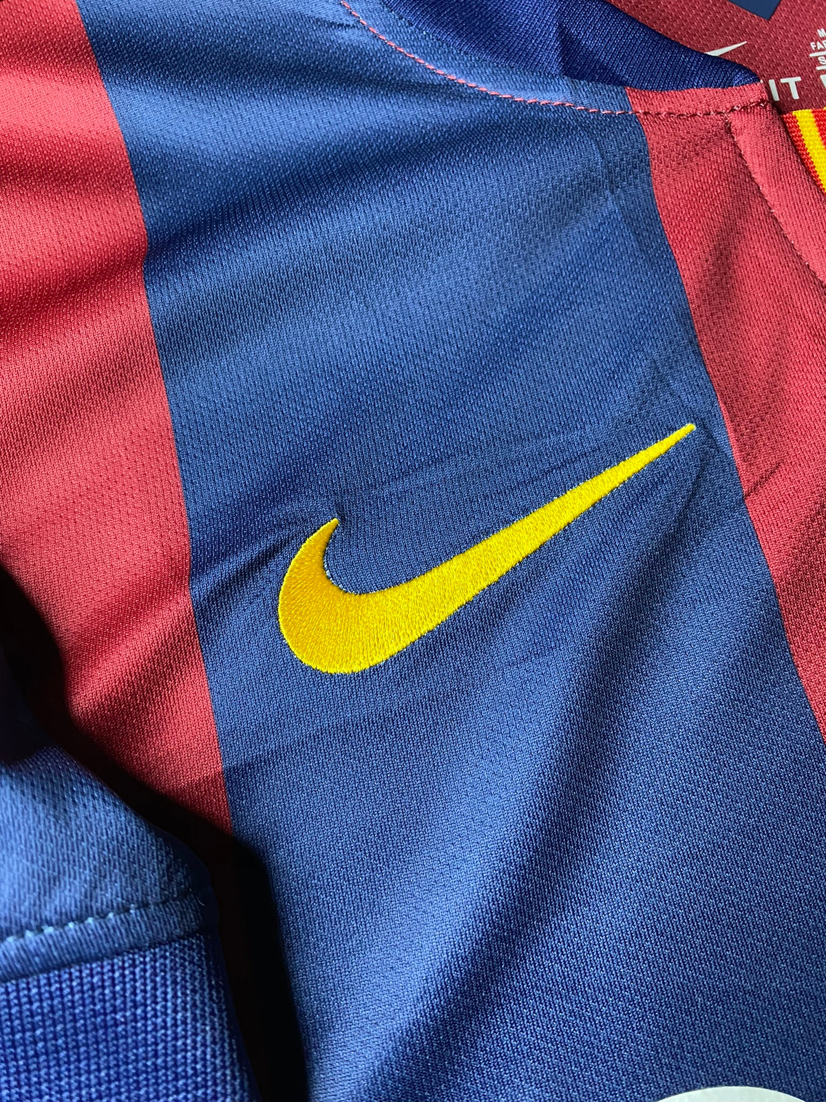 Barcelona home jersey. Season 14/15. Neymar da Silva Santos Junior.