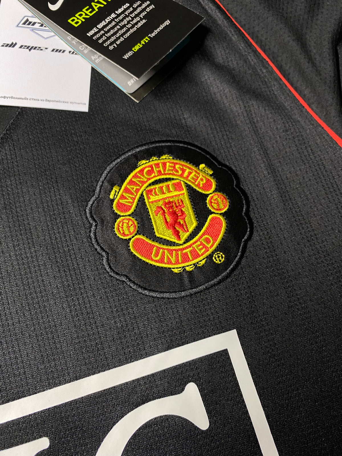 Manchester United longsleeve away jersey. Season 07/08. Wayne Rooney.