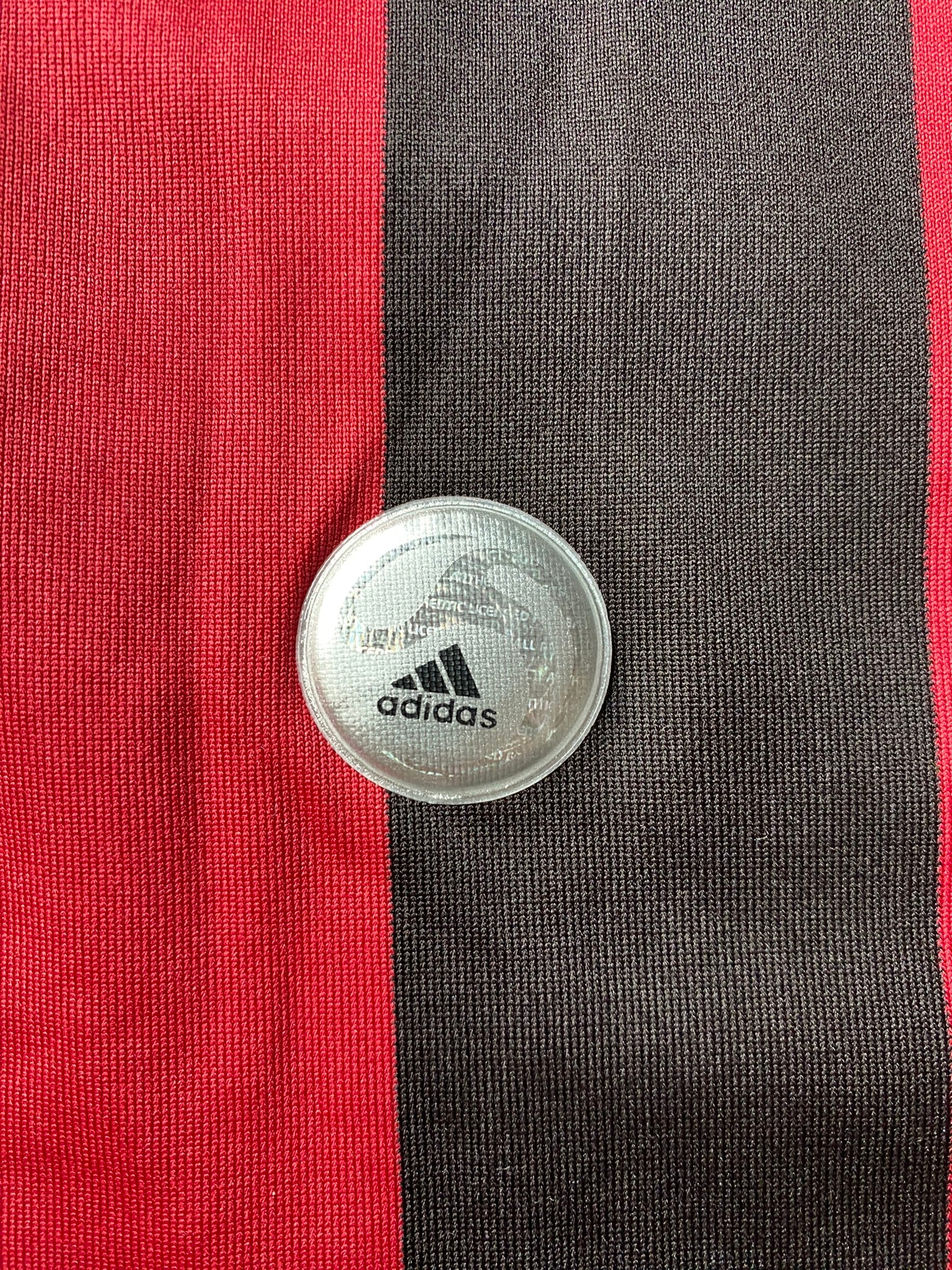 AC Milan home jersey for Paolo Maldini's farewell match. Season 09/10. Ronaldinho Gaucho.