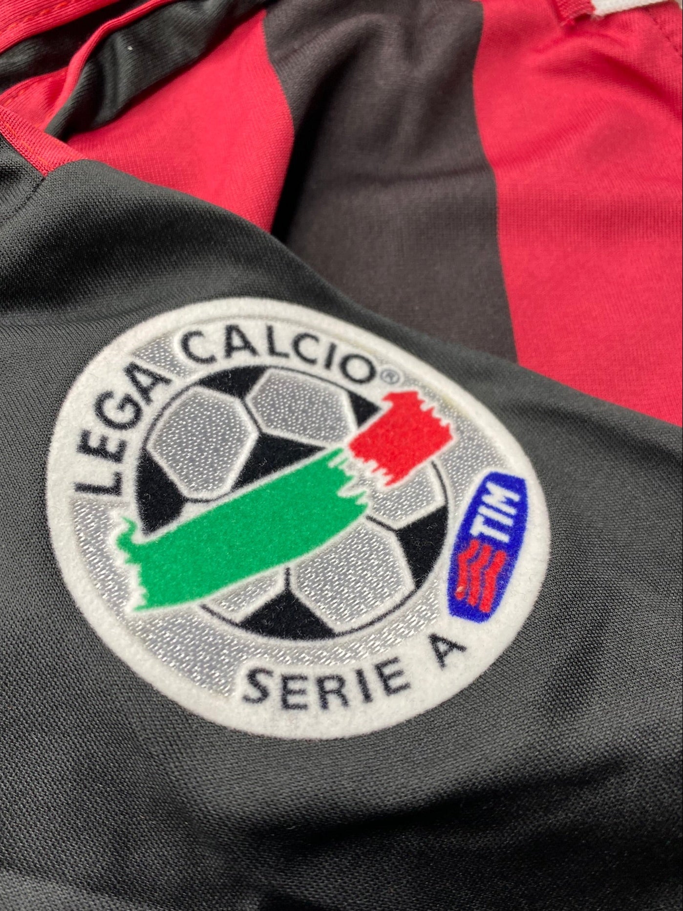 AC Milan home jersey for Paolo Maldini's farewell match. Season 09/10. Ronaldinho Gaucho.