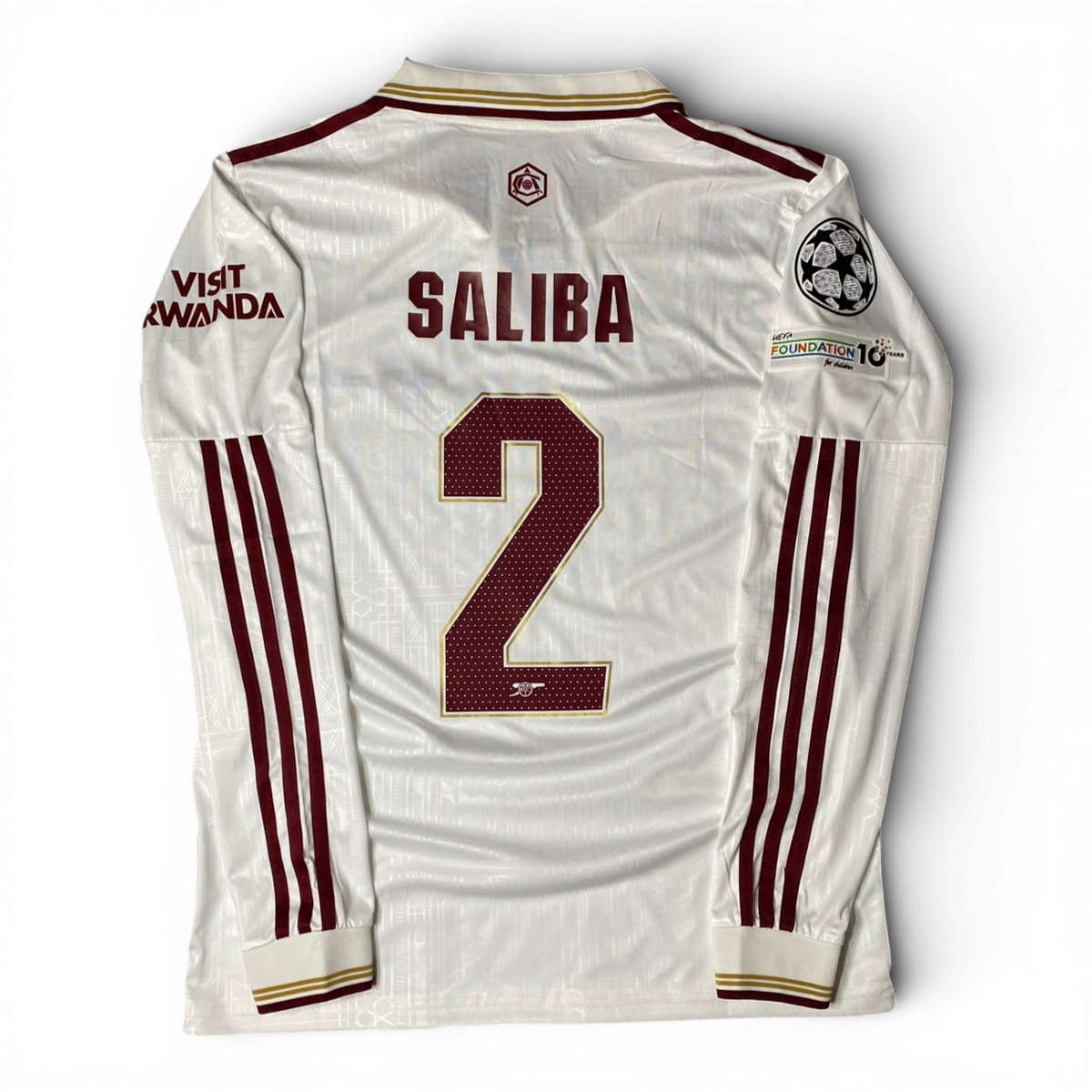 Arsenal third jersey. Season 25/26. William Saliba.