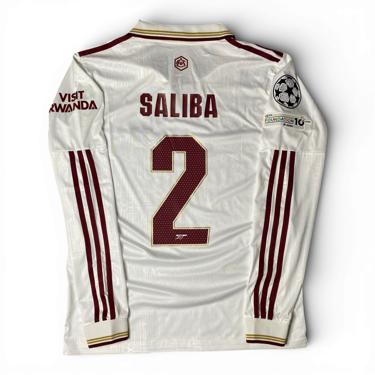 Arsenal third jersey. Season 25/26. William Saliba.