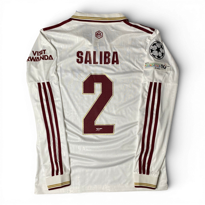 Arsenal third jersey. Season 25/26. William Saliba.