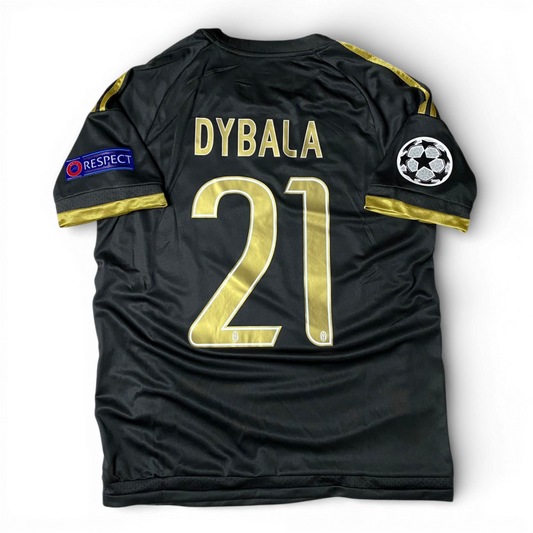 Juventus third jersey. Season 15/16. Paulo Dybala