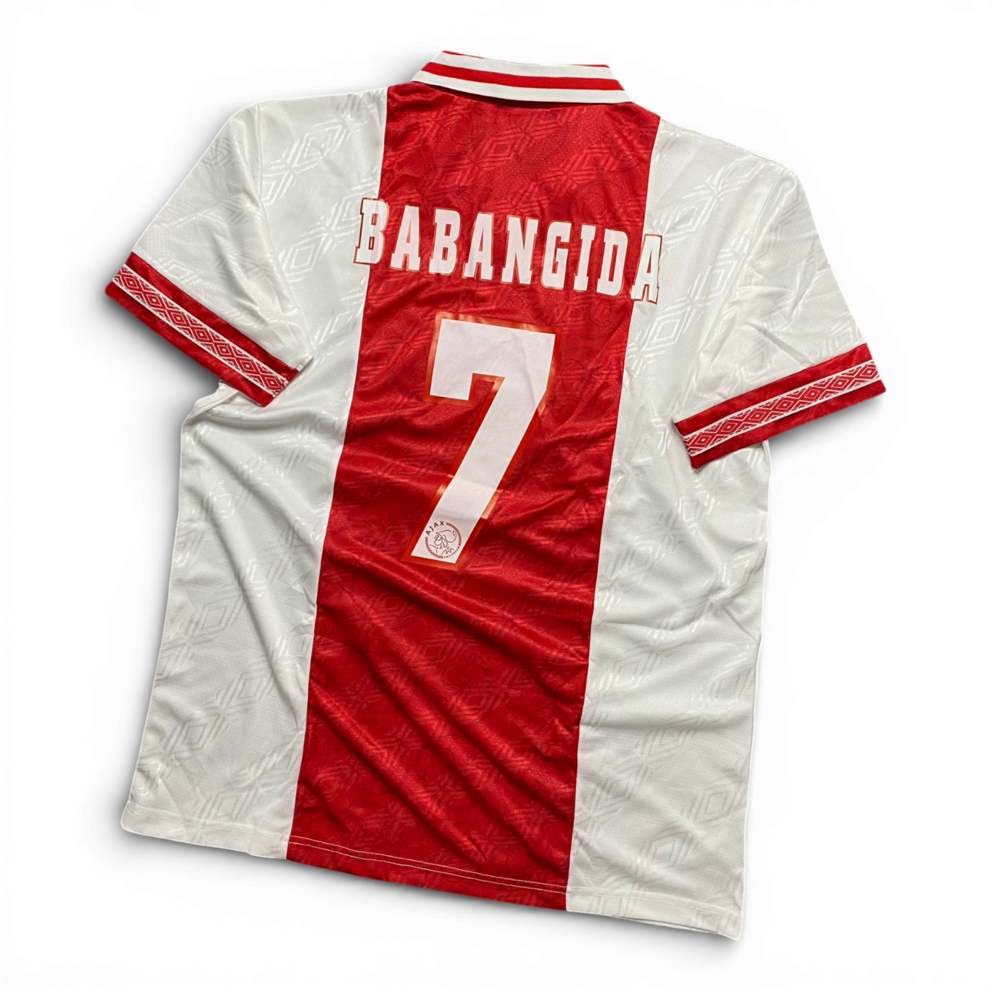 Ajax home jersey. Season 94/95. Tijani Babangida.