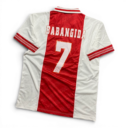 Ajax home jersey. Season 94/95. Tijani Babangida.