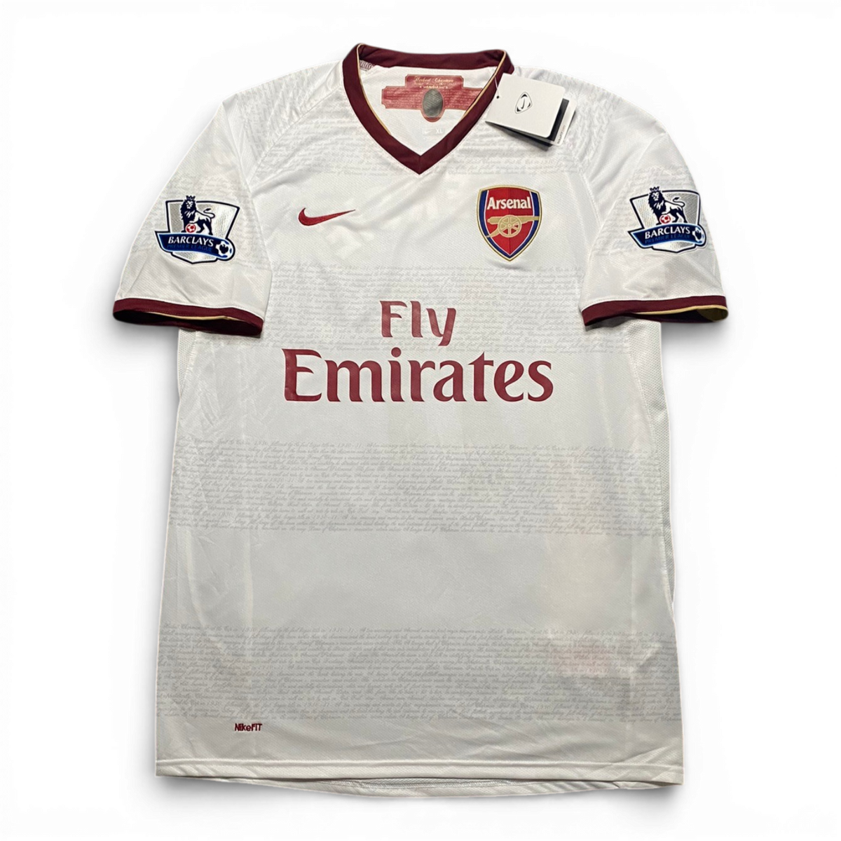 Arsenal away jersey. Season 07/08. Robin Van Persie.