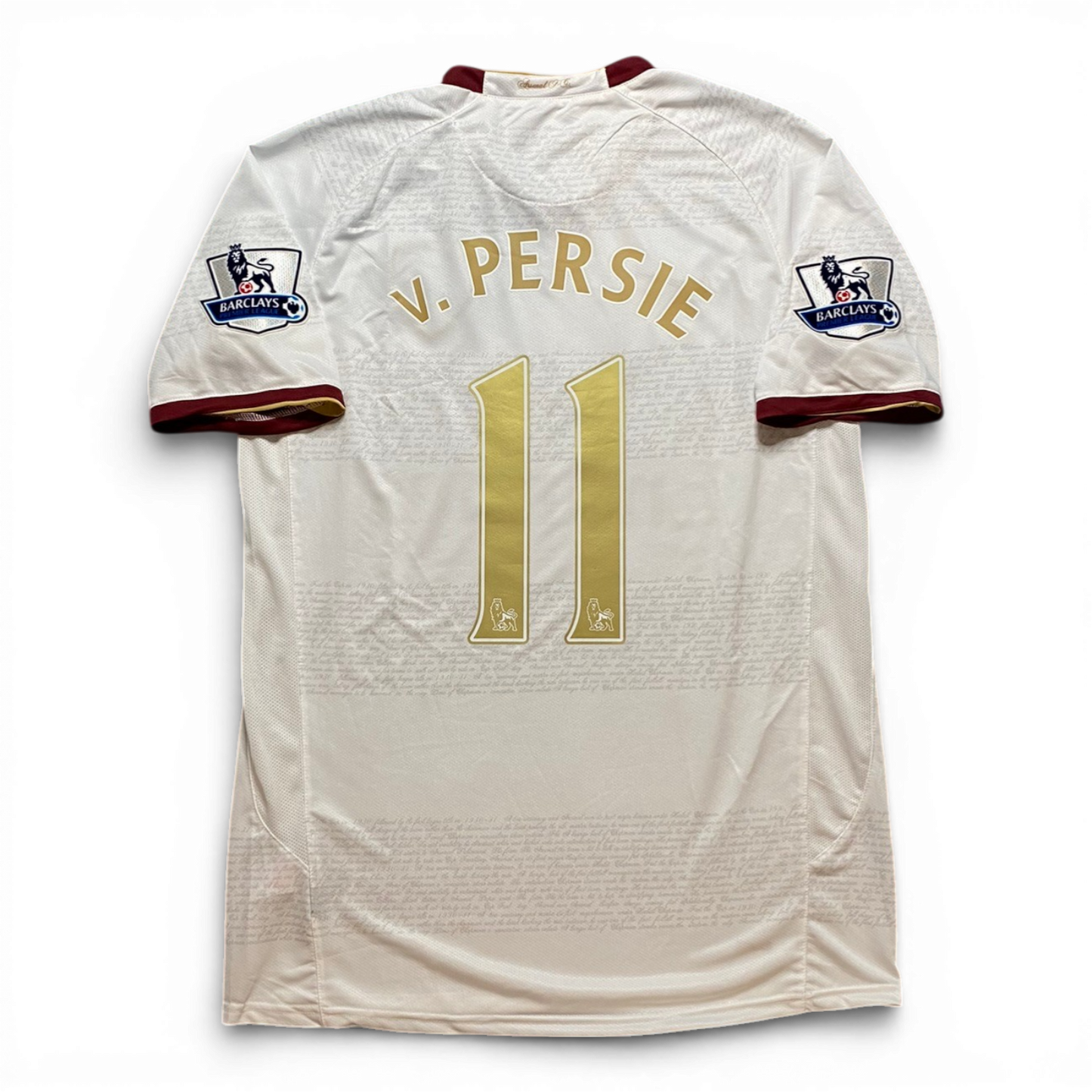 Arsenal away jersey. Season 07/08. Robin Van Persie.