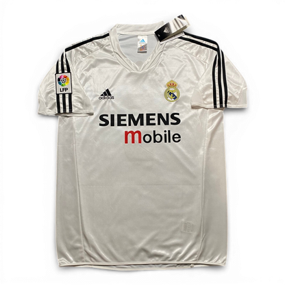 Real Madrid home jersey. Season 04/05. Zinedine Zidane