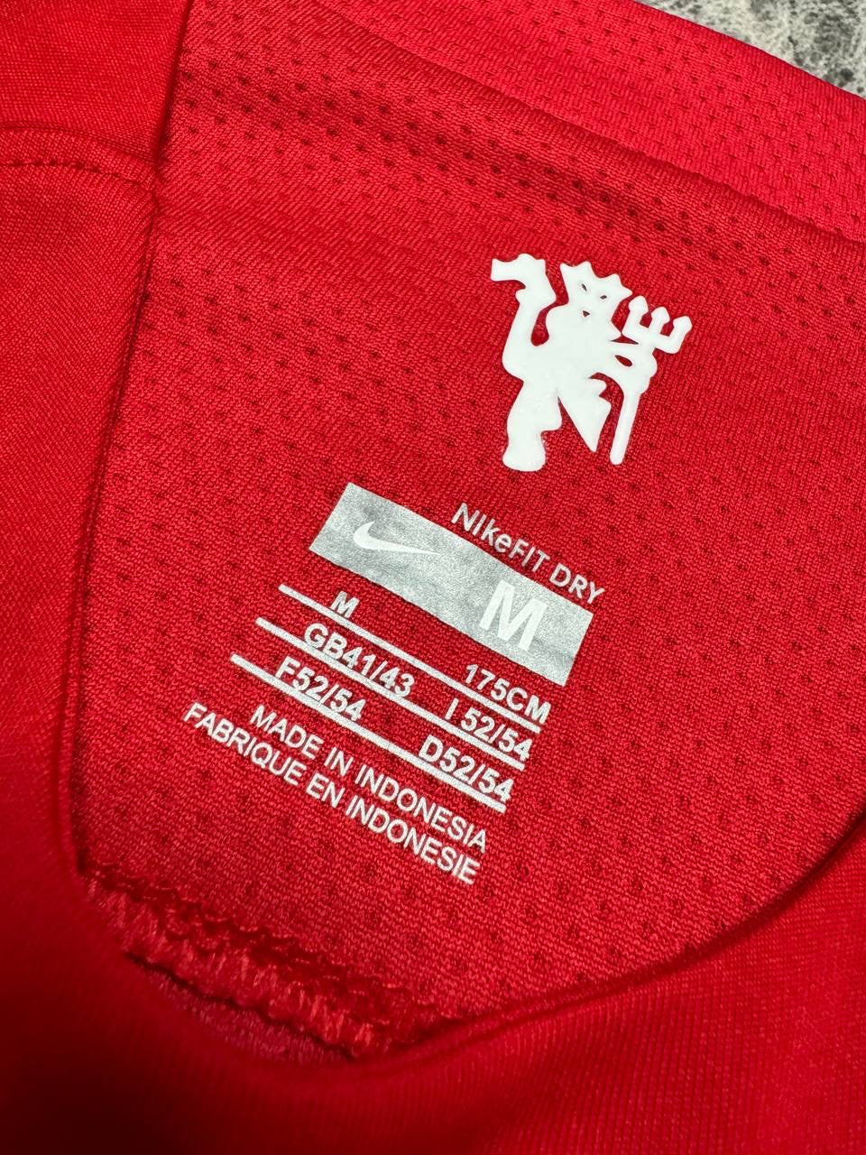 Manchester United's home jersey for the 2008 Champions League Final. Cristiano Ronaldo.